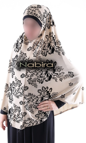 Maxi hijab CLO03 lycra and velvet