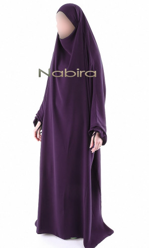 one-piece jilbab "luxury crepe"