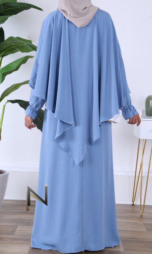 Abaya Syana Saphyr fabric...