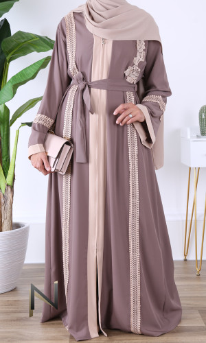 Abaya Hamida lace