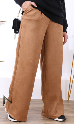 Pants PLP21 suede fabric