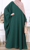 Abaya Saudi butterfly Saphyr fabric (Medina silk style)