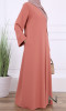 Abaya Zeyneb Saphyr fabric (Medina silk style)
