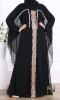 Abaya Riham 2 pieces lycra abaya and cape