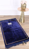 Prayer mat TAP34 gold embroidery and Kaaba print