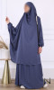 Jilbab 2 pieces skirt Inaya Nidah fabric