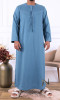 Omani thobe QH58 long sleeves coton touch