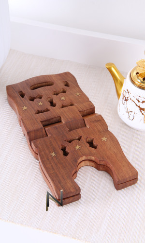 Quran holder wooden  with...