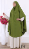 Khimar maxi Raja sleeveless and Saphyr fabric ( Medina silk style)