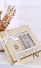 Premium gift box COF018 : Prayer mat, Quran in french and arabic and tasbih