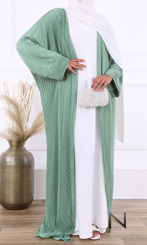 Abaya Kimono KIM001 pleated