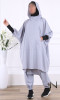 Jilbab sport ERG70 integrated hijab tunic and sarouel