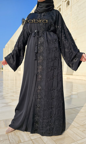 Abaya Dubai Yara lace and...