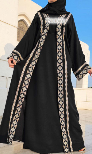 Abaya Dubai Elya 2 pieces...