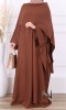 Abaya loose Aya wide sleeves and cape effect